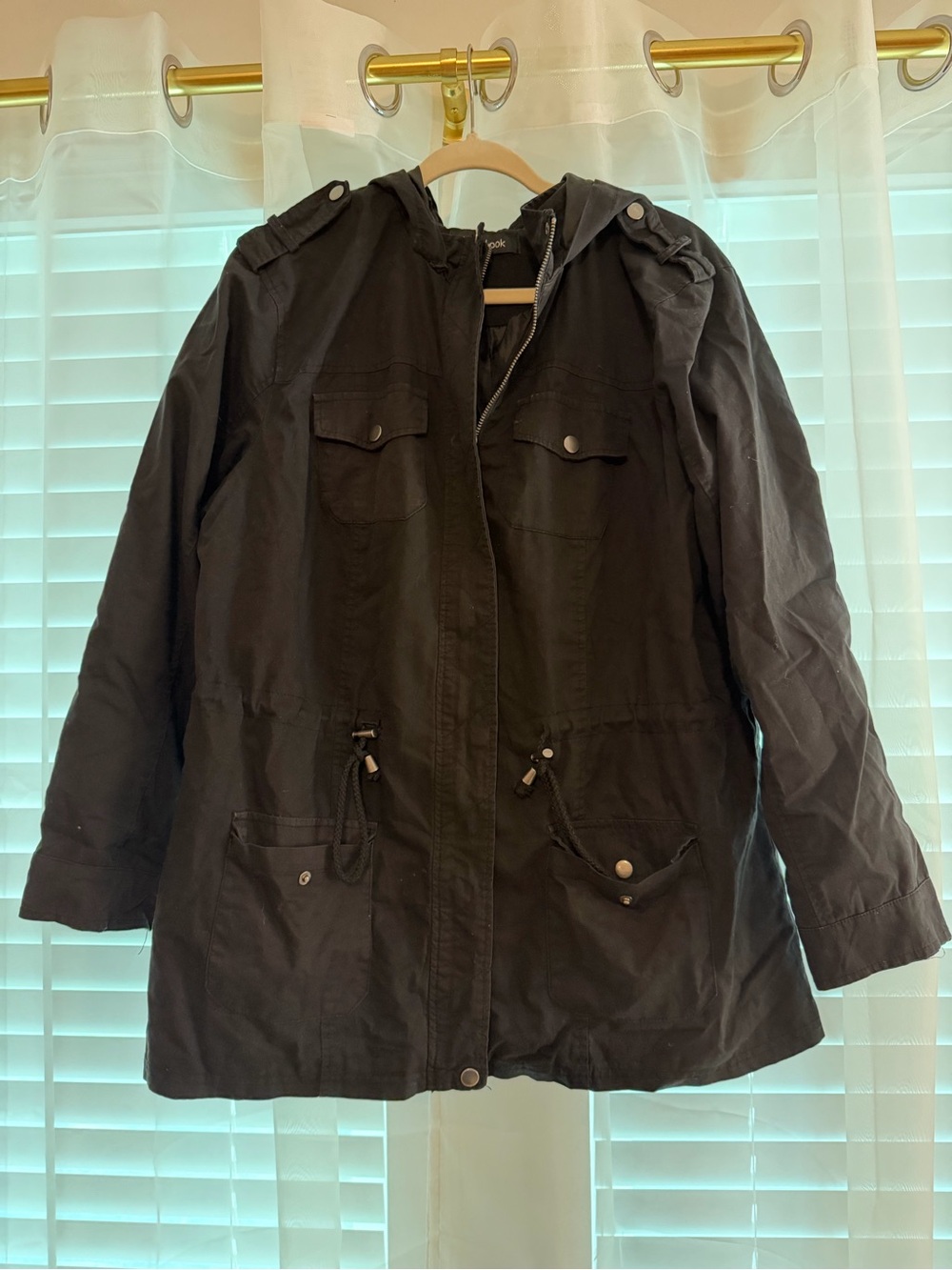 New Look Black Women's Jacket with Hood